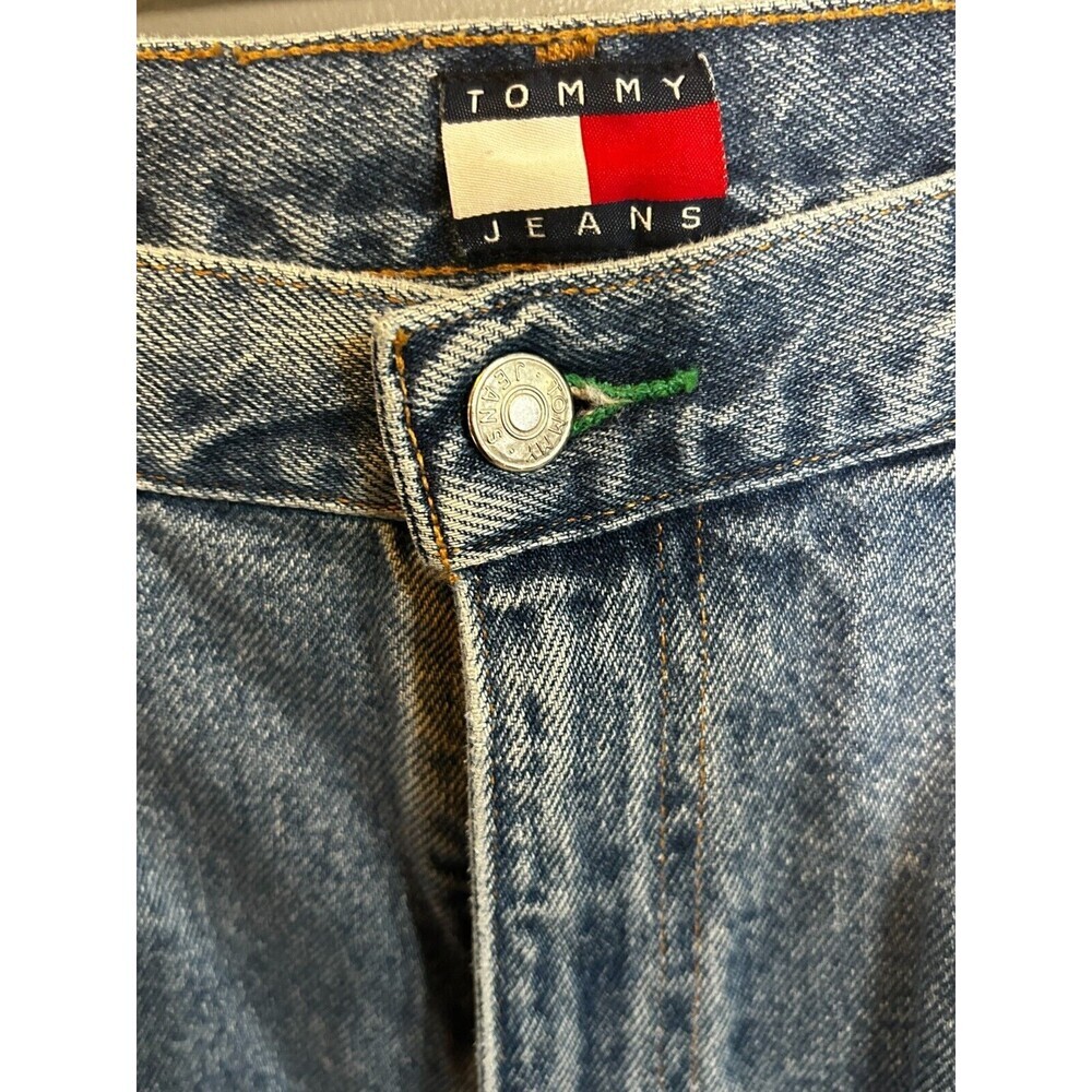 Tommy Hilfiger Mom Jeans Women 16 Medium Wash 100% Cotton Denim 90s Vintage - Picture 6 of 6